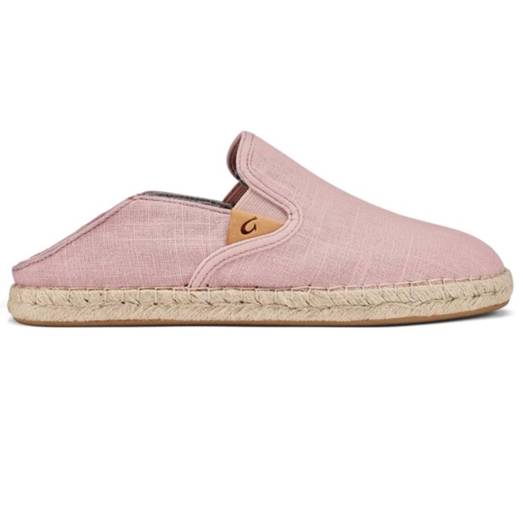 Olukai Kaula Pa'a Kapa Shoe-Rose Sea Salt/Rose Sea Salt size 7 - Picture 4 of 14